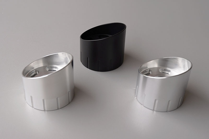 Short Straight Curve - AP Cup - AS Ø 80mm gebürstet 